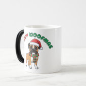 Mug boîte de Noël : Joyeux Woofmas (Devant gauche)