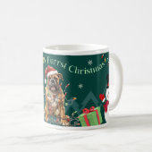 Mug Boîte de Noël personnalisable (Devant droit)