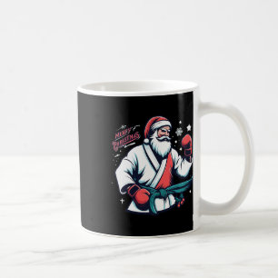 Mug Boîte de Noël Santa Boxeur Amateur de Boxe Kickbox