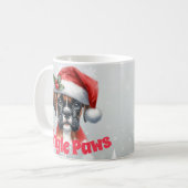 Mug Boîte Jingle Paws Boxer (Devant gauche)