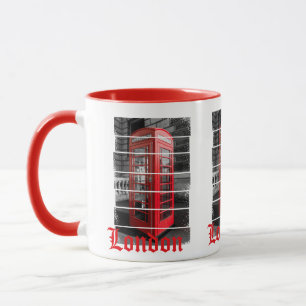 Mug Boîte téléphonique Londres Souvenir Vintage