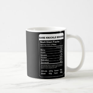 Mug Boîtes à ongles nues - valeur nutritive