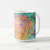 Mug Boîtier en verre lisse Mosaïque Abstraite (Devant droit)