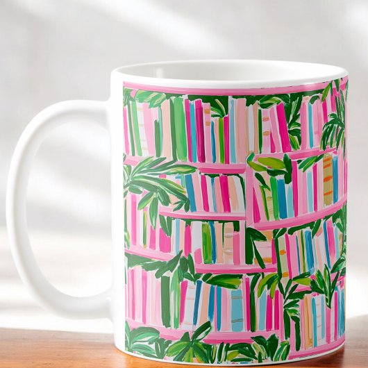 Mug Boîtier rose preppy Tropical