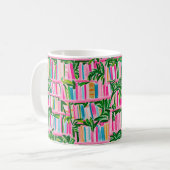 Mug Boîtier rose preppy Tropical (Devant gauche)