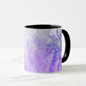 Mug Bokeh Dandelion - Purple  (Devant droit)