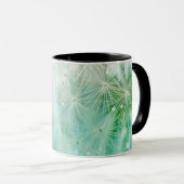 Mug Bokeh Dandelion - Teal (Devant droit)