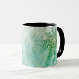 Mug Bokeh Dandelion - Teal