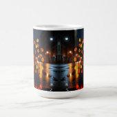 Mug Bokeh de la ville à minuit (Centre)