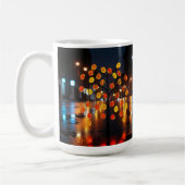 Mug Bokeh de la ville à minuit (Gauche)