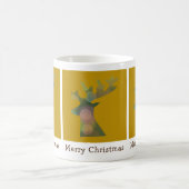 Mug Bokeh Reindeer Head Bronze Or (Centre)