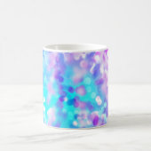 Mug Bokeh Violet Et Bleu 7518 (Centre)