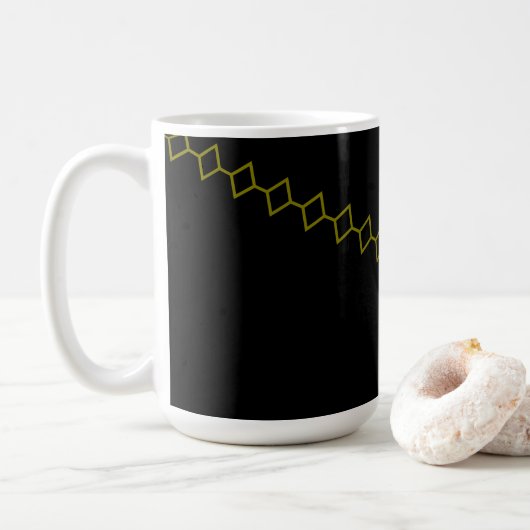 Mug Bol Chili Elegant Onyx Flow (Avec donut)