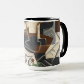 Mug Bol de fruit, Pipe et Journal, 1917 (Devant droit)