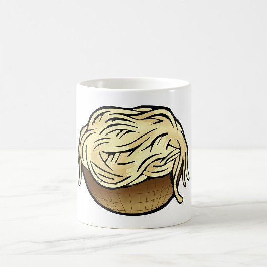 Mug Bol de spaghetti Alimentation de nouilles de pâtes