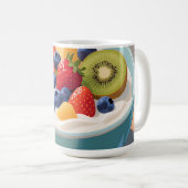 Mug Bol de yaourt aux fruits frais (Devant droit)