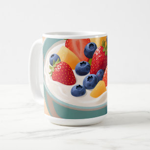 Mug Bol de yaourt aux fruits frais