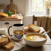 Mug Bol soupe de tomate avec cuillère