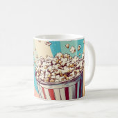 Mug bol vintage à rayures, un design classique (Devant droit)