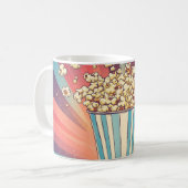 Mug bol vintage rayé, un design classique (Devant gauche)