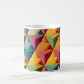 Mug Bold Geometric Triangle Pattern  (Centre)