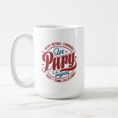 Mug Bold Retro Papy Circle Typography (Gauche)