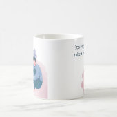 Mug Bold Santé Mentale | progrès et non perfection (Centre)