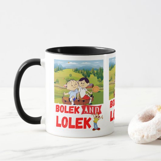 MUG BOLEK ET LOLEK (Avec donut)