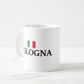 Mug Bologne Italie, j'aime Bologne (Devant gauche)
