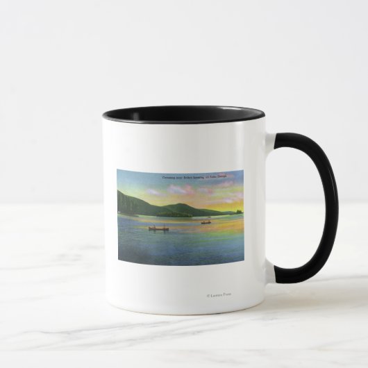 Mug Bolton Landing Vue sur le canoë-kayak des couples (Droite)