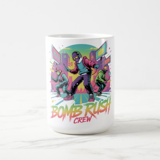 Mug Bomb Rush Cyberfunk – Rébellion de la rue néon (Centre)