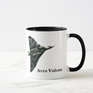 Mug Bombardier d'Avro Vulcan avec votre monogramme