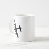 Mug Bombardier RAF de Lancaster (Devant gauche)
