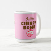 Mug bombe cerise (Devant droit)