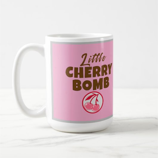 Mug bombe cerise (Gauche)
