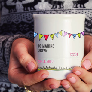Mug Bombe De Mouette Nautique Modifiable