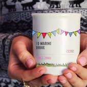 Mug Bombe De Mouette Nautique Modifiable
