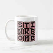 Mug Bombe puante, Farce puante (Gauche)