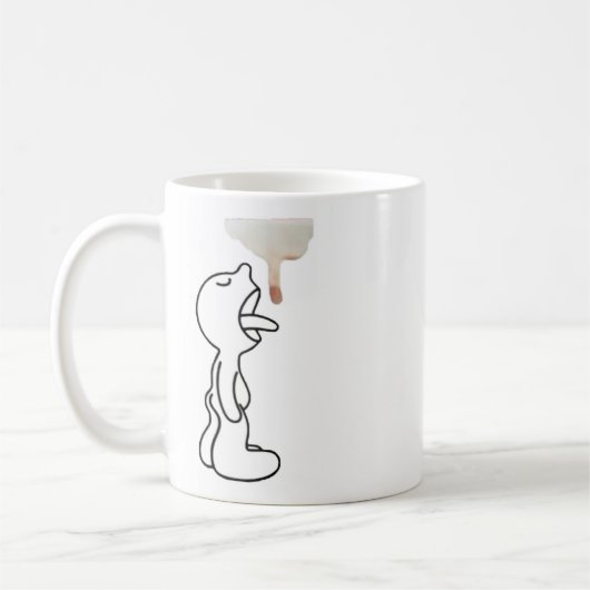 Mug Bon à la dernière goutte de café Coupe (Gauche)