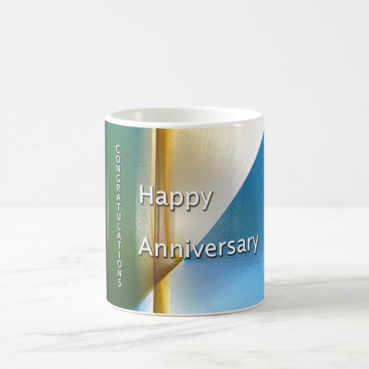 Mug Bon anniversaire à l'employé (Centre)