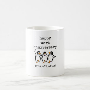 Mug Bon Anniversaire Du Travail, De Nous Tous, Mignonn