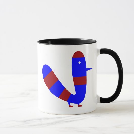 Mug Bon arc-en-ciel de soleil d'oiseau (Droite)