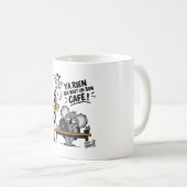 Mug Bon Café – Funny Giraffe & Koala (Devant droit)