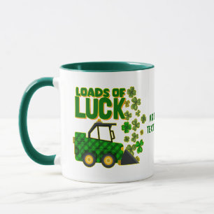 Mug Bon Camion St Patrick Charges De Shamrock De Chuck