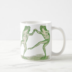 Mug Bon cru de danse de grenouilles de temps