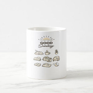 Mug BON DIMANCHE Conception de vie lente et conforta
