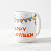 Mug Bon Fantôme d'Halloween et Citrouilles (Devant droit)
