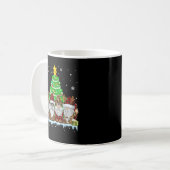 Mug Bon Gnome Attractif Dans Buffalo Plaid Leopard Ugl (Devant gauche)