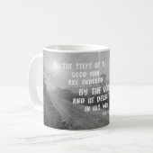 Mug Bon Homme Psaumes Bible Verset (Devant gauche)