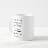 Mug Bon Livre Et Café (Devant gauche)
